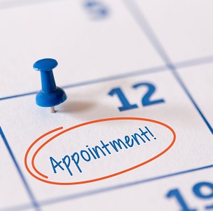 Do you have an appointment?